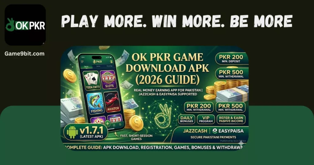 OK PKR best winning game in pakistan 2026