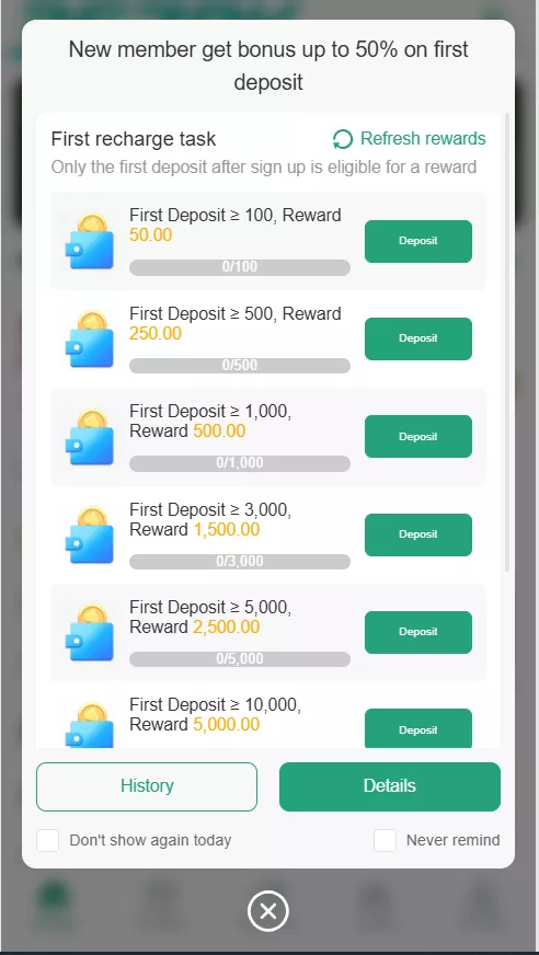 Best rewards in 357PK