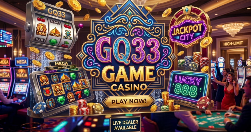 GQ33 is the best casino game you can easily eran real money.