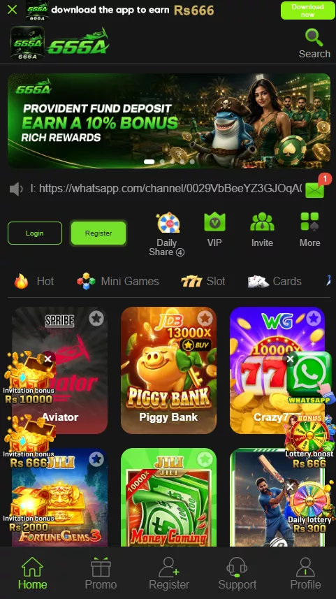 666A is the latest casino game in pakistan 2026