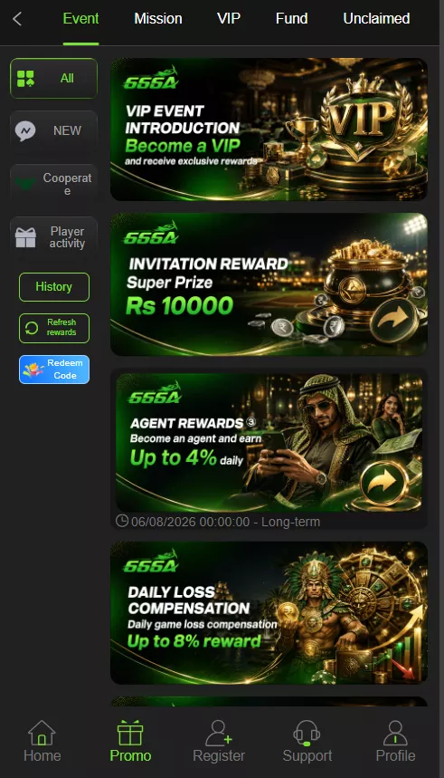 In 666a  game you can win rewards and earn real money