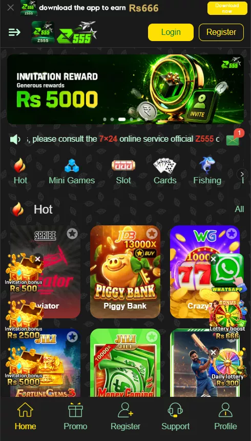Z555 is the new best winning game in pakistan
